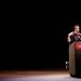 Dan Savage answers questions at Michigan Theater on Sunday. Daniel Brenner I AnnArbor.com